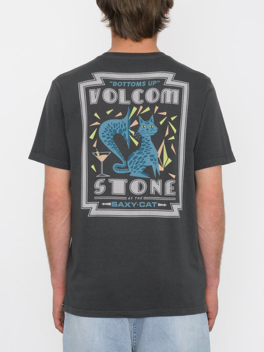 Saxy Cat T-Shirt - STEALTH