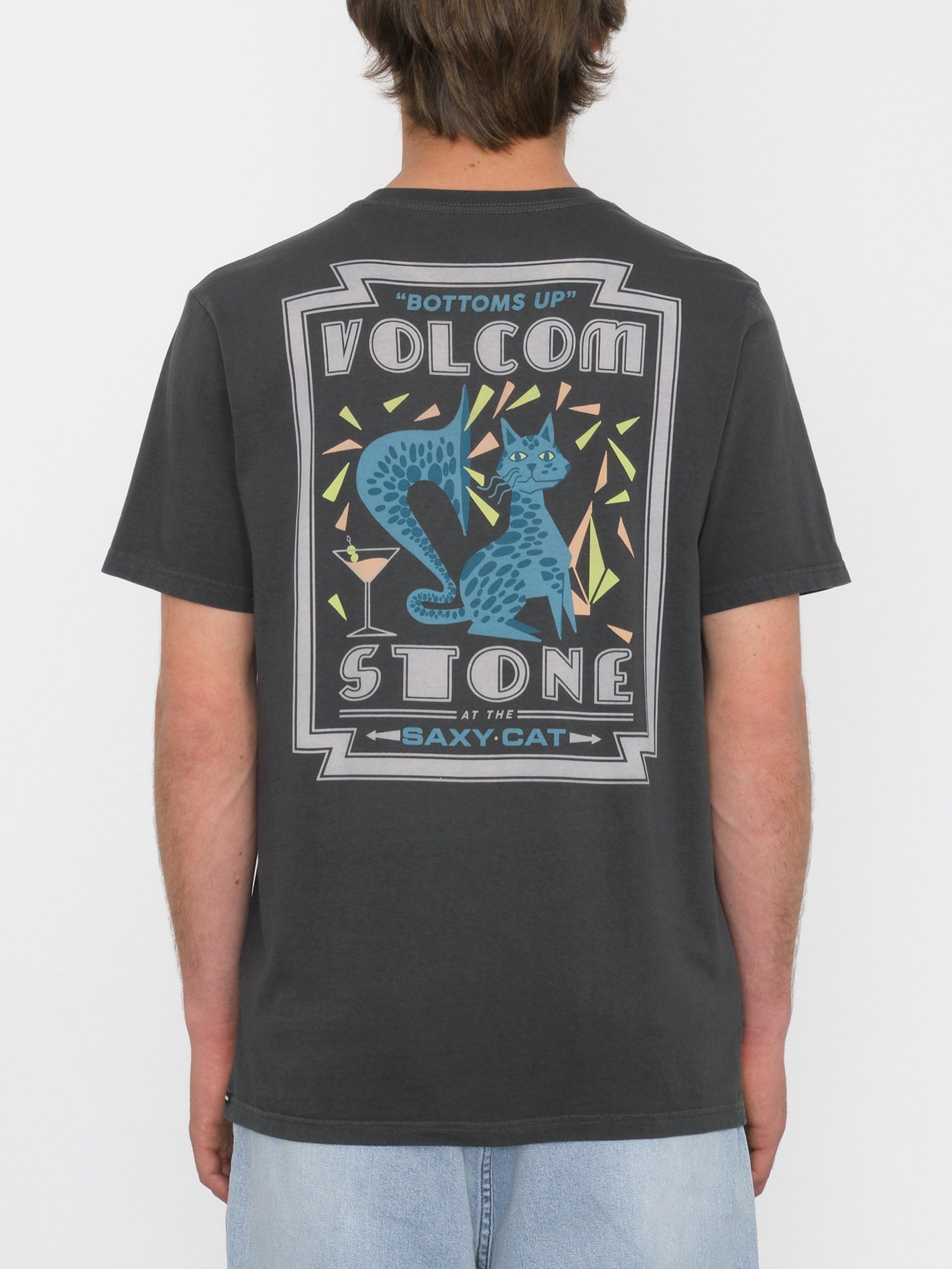 T-shirt Saxy Cat - STEALTH