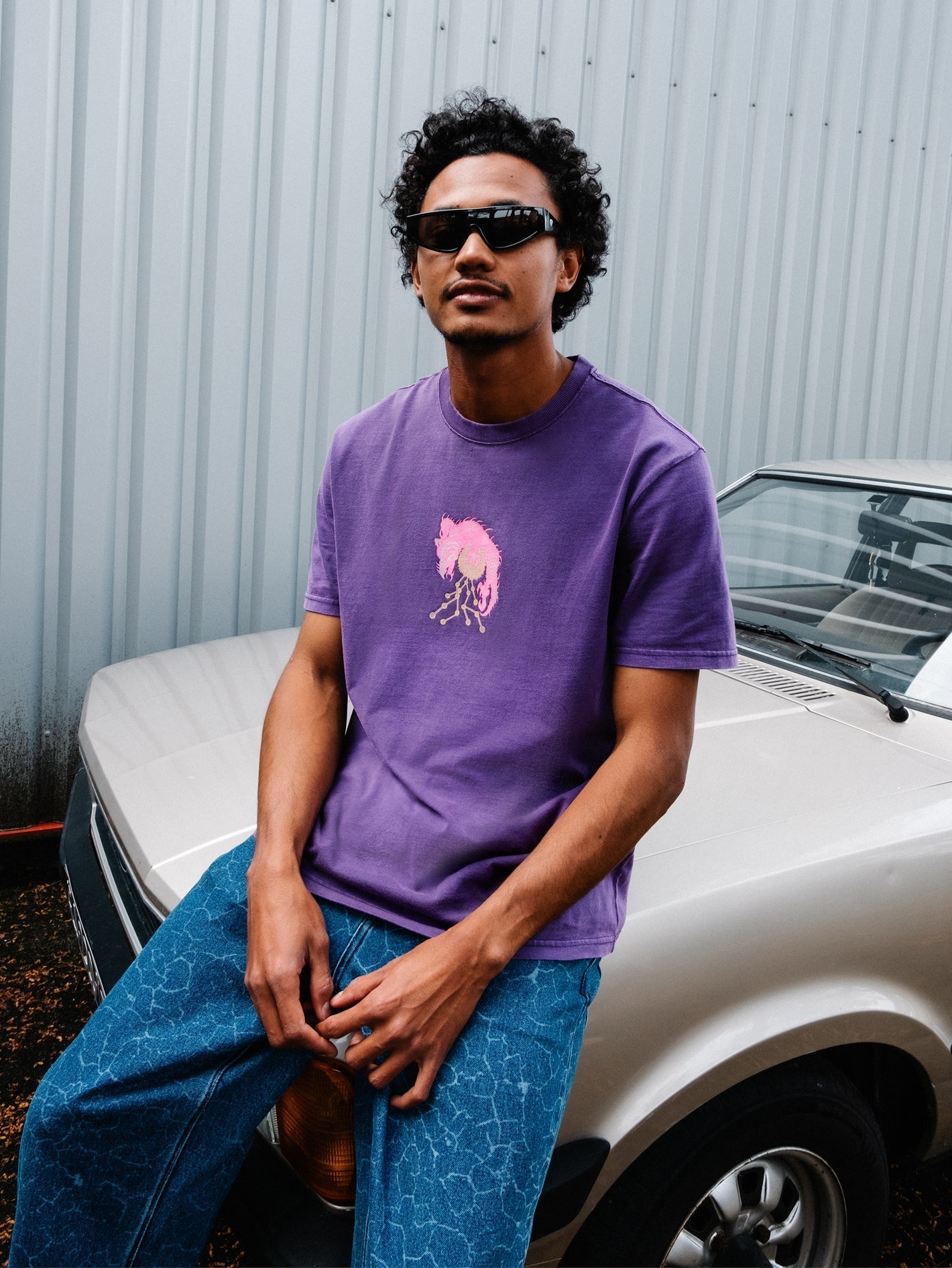 T-shirt Tetsunori 3 - DEEP PURPLE