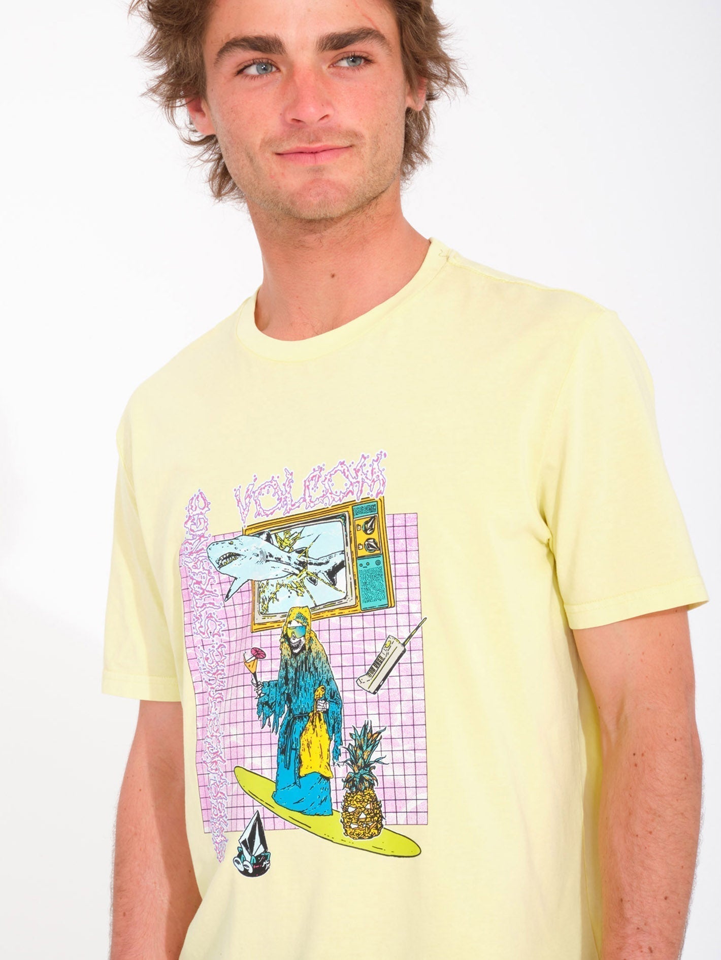 T-shirt Frenchsurf - AURA YELLOW