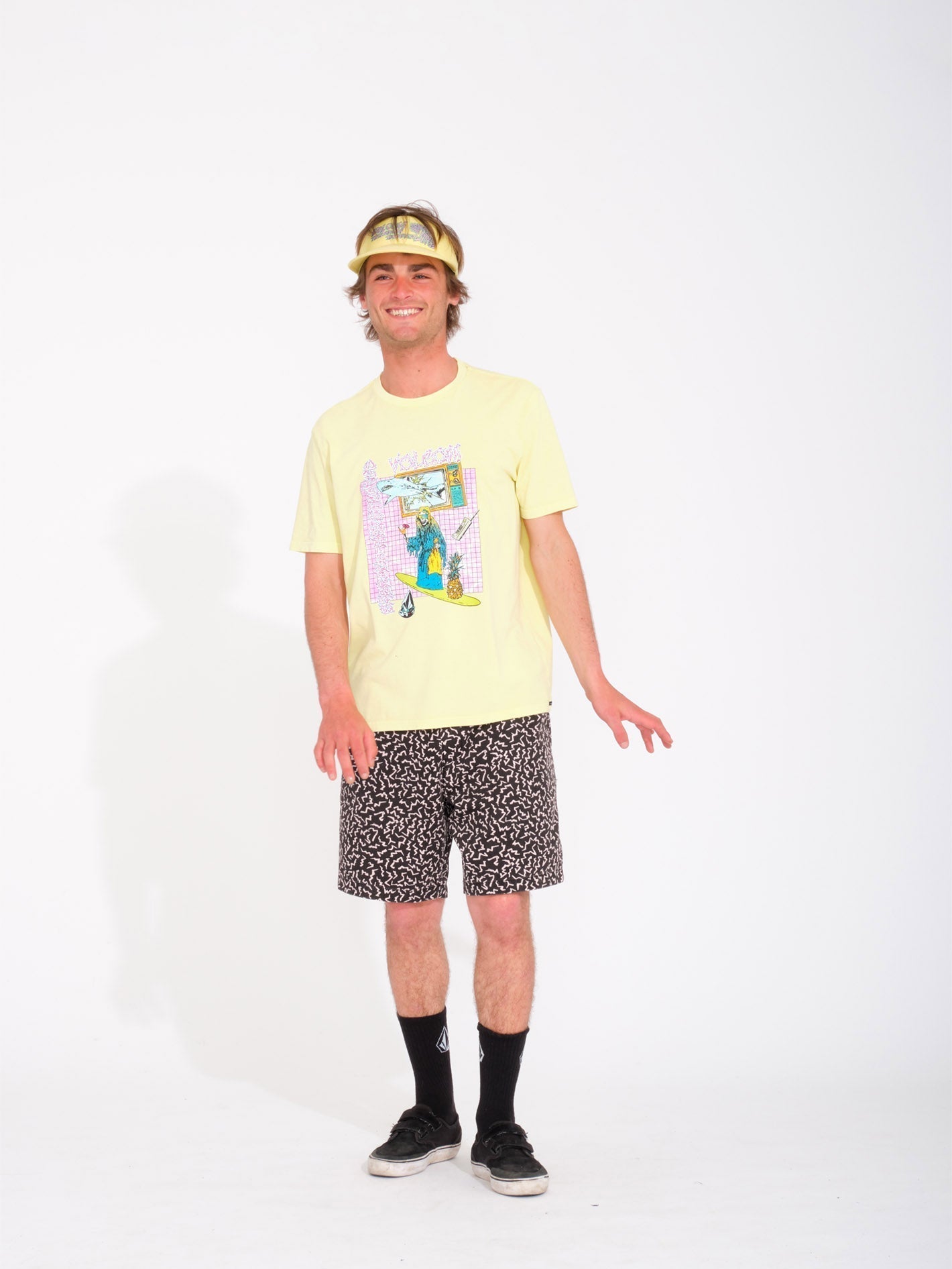 T-shirt Frenchsurf - AURA YELLOW