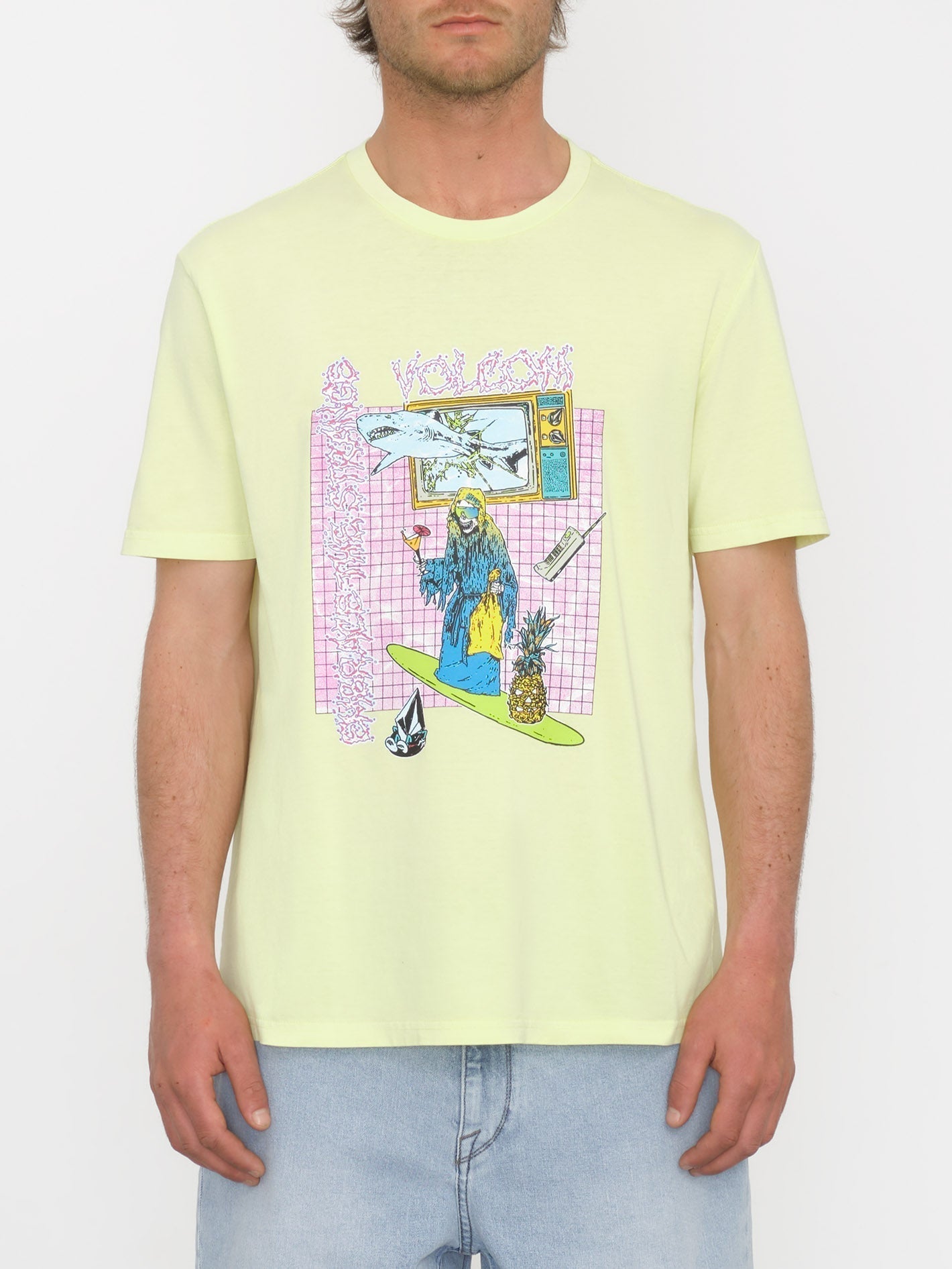 T-shirt Frenchsurf - AURA YELLOW
