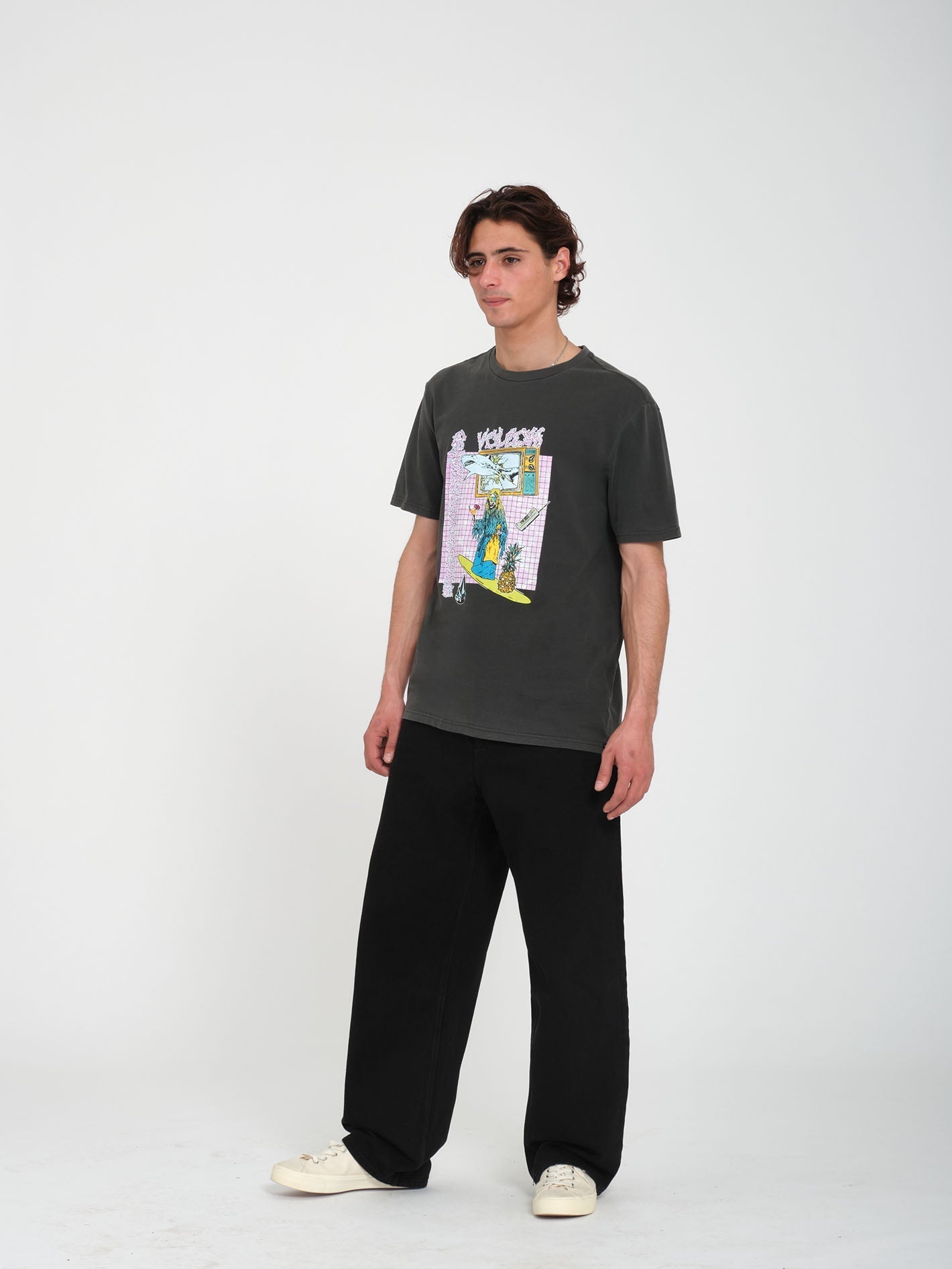 Frenchsurf T-Shirt - SCHWARZ