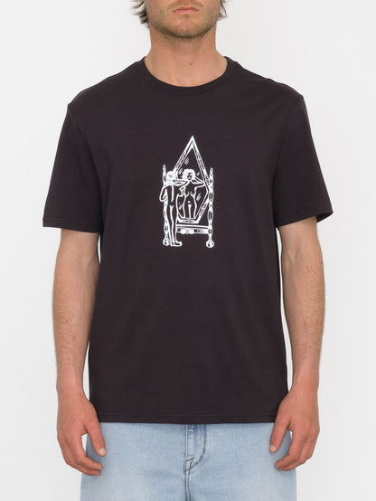Lintell Mirror T-Shirt – SCHWARZ