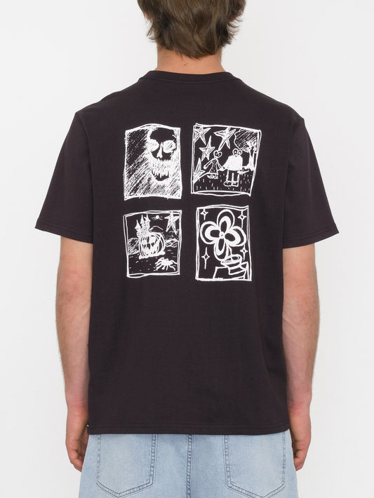 Issam Night T-Shirt – SCHWARZ