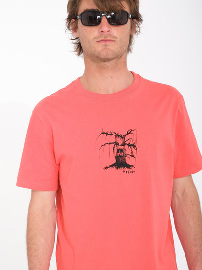 Issam Night t-shirt - WASHED RUBY