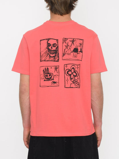 Issam Night t-shirt - WASHED RUBY