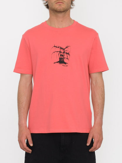 Issam Night t-shirt - WASHED RUBY