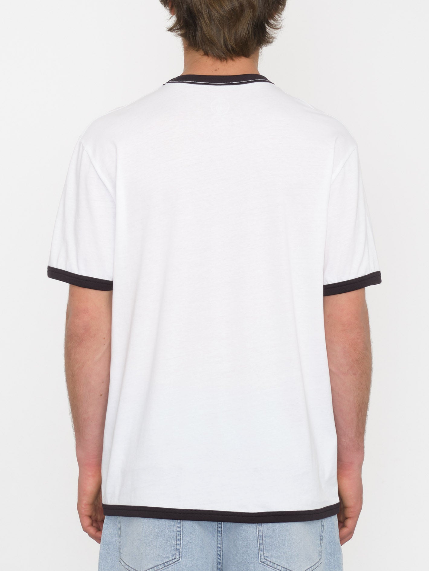 T-shirt Fullring Ringer - WHITE