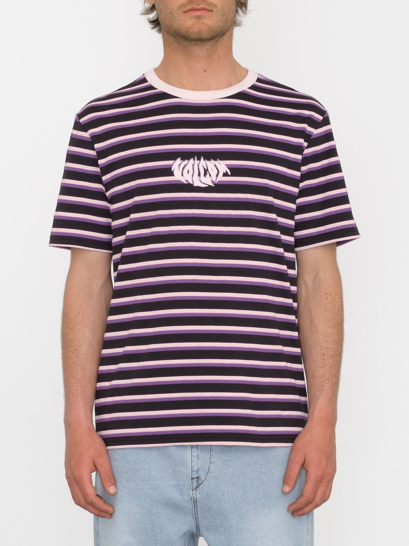 Rayeah Stripe T-Shirt – SCHWARZ