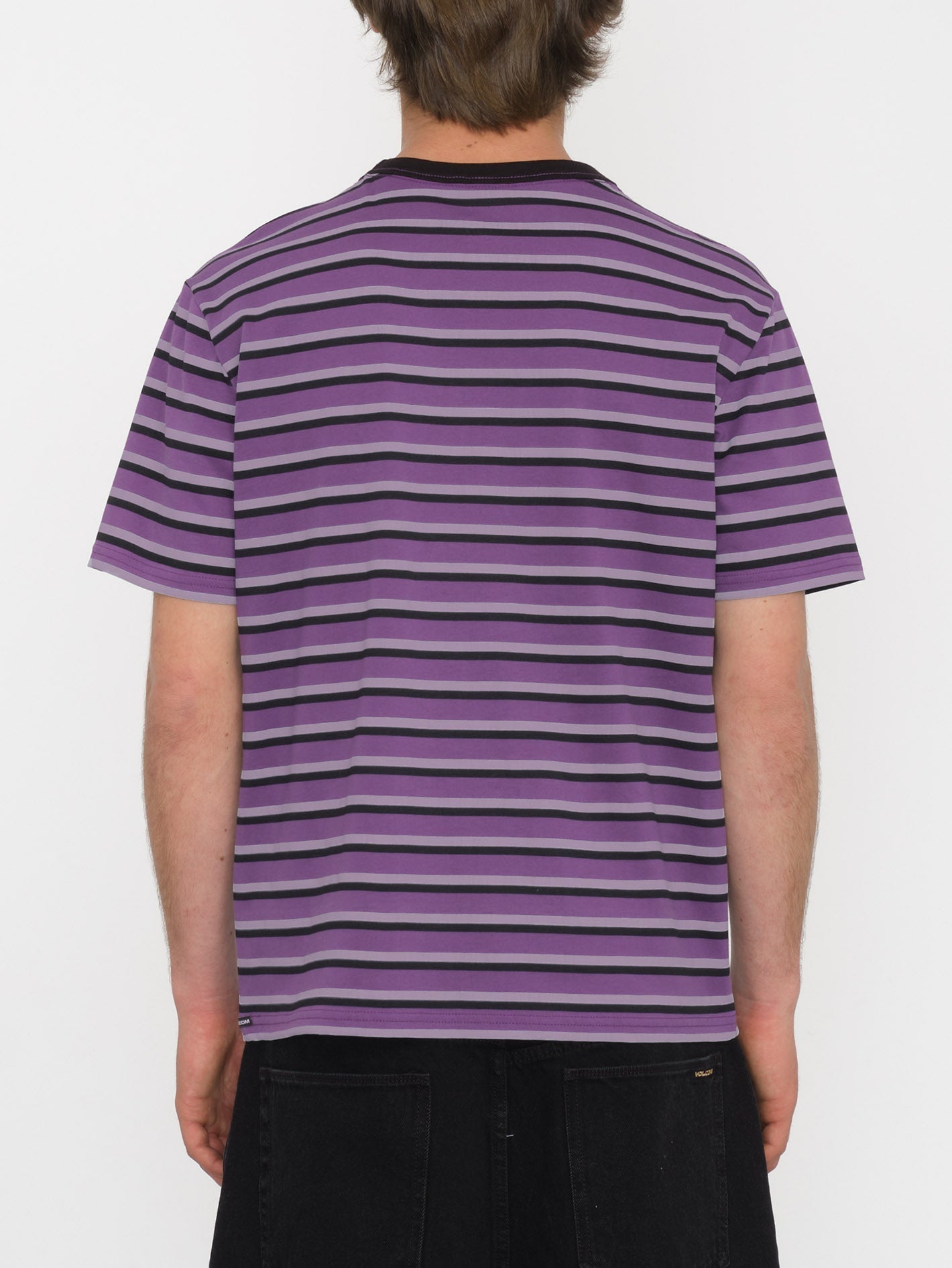 T-shirt Rayeah Stripe - DEEP PURPLE