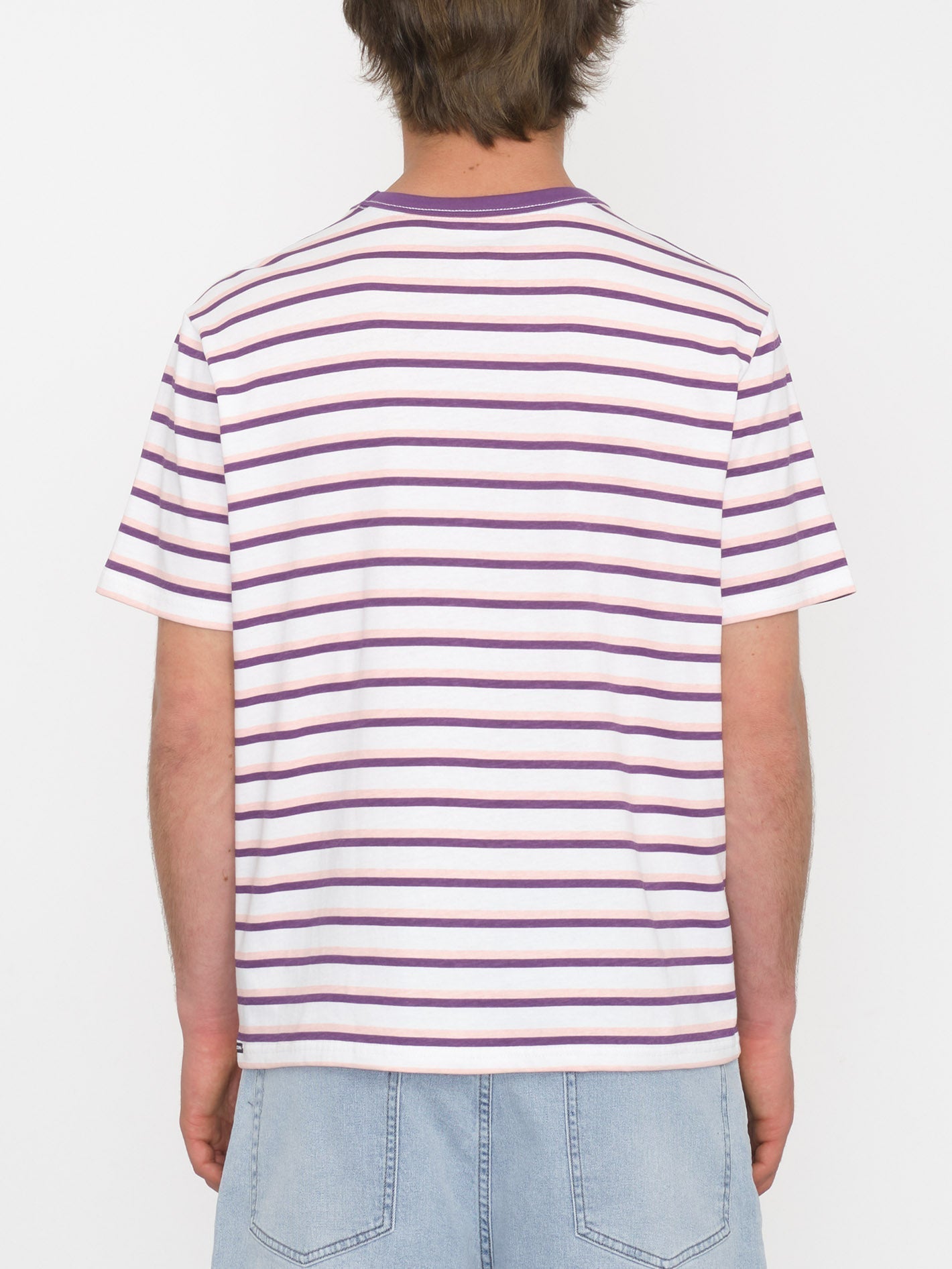 T-shirt Stripe Rayeah - WHITE