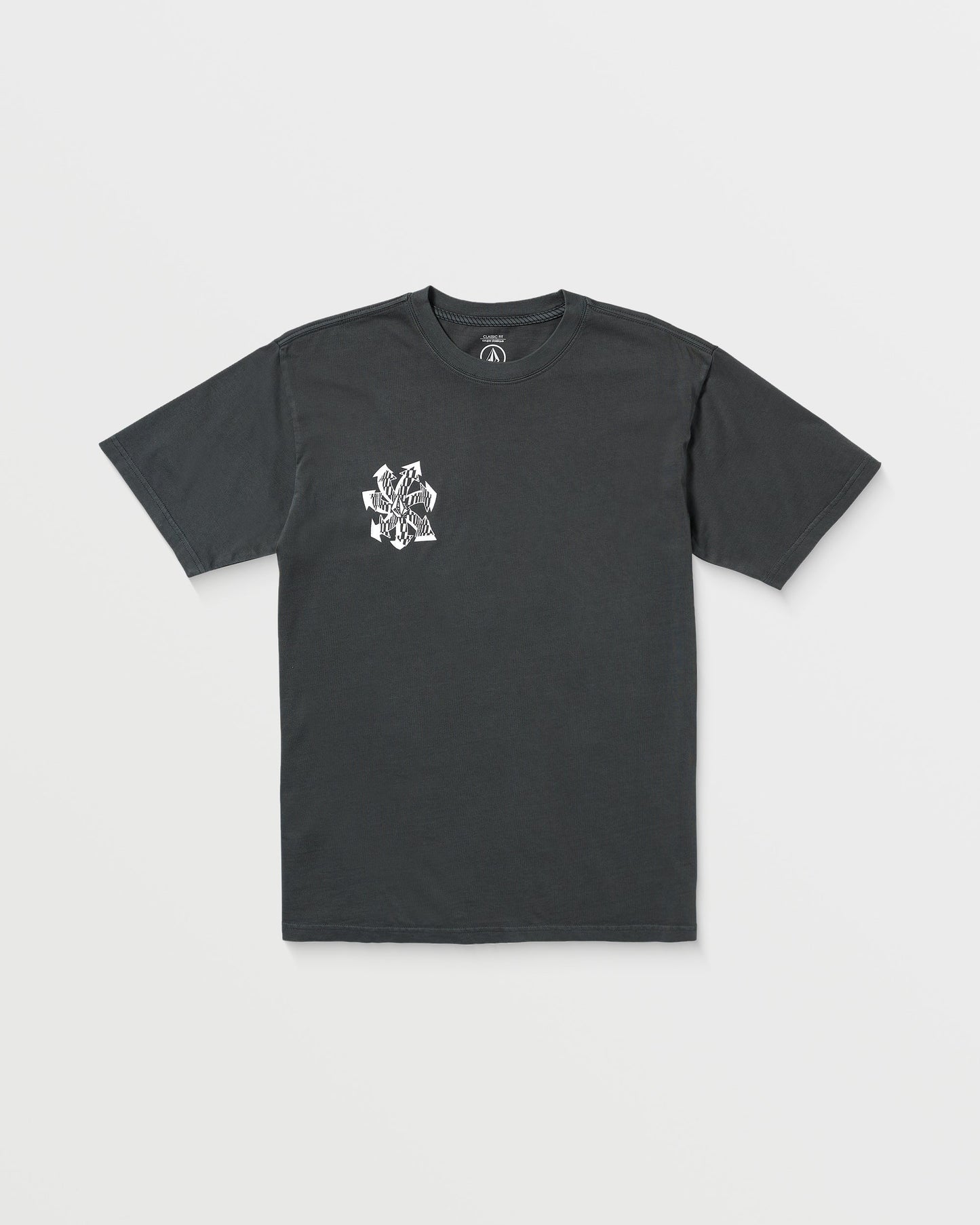 Volcom Vortex T-Shirt - STEALTH
