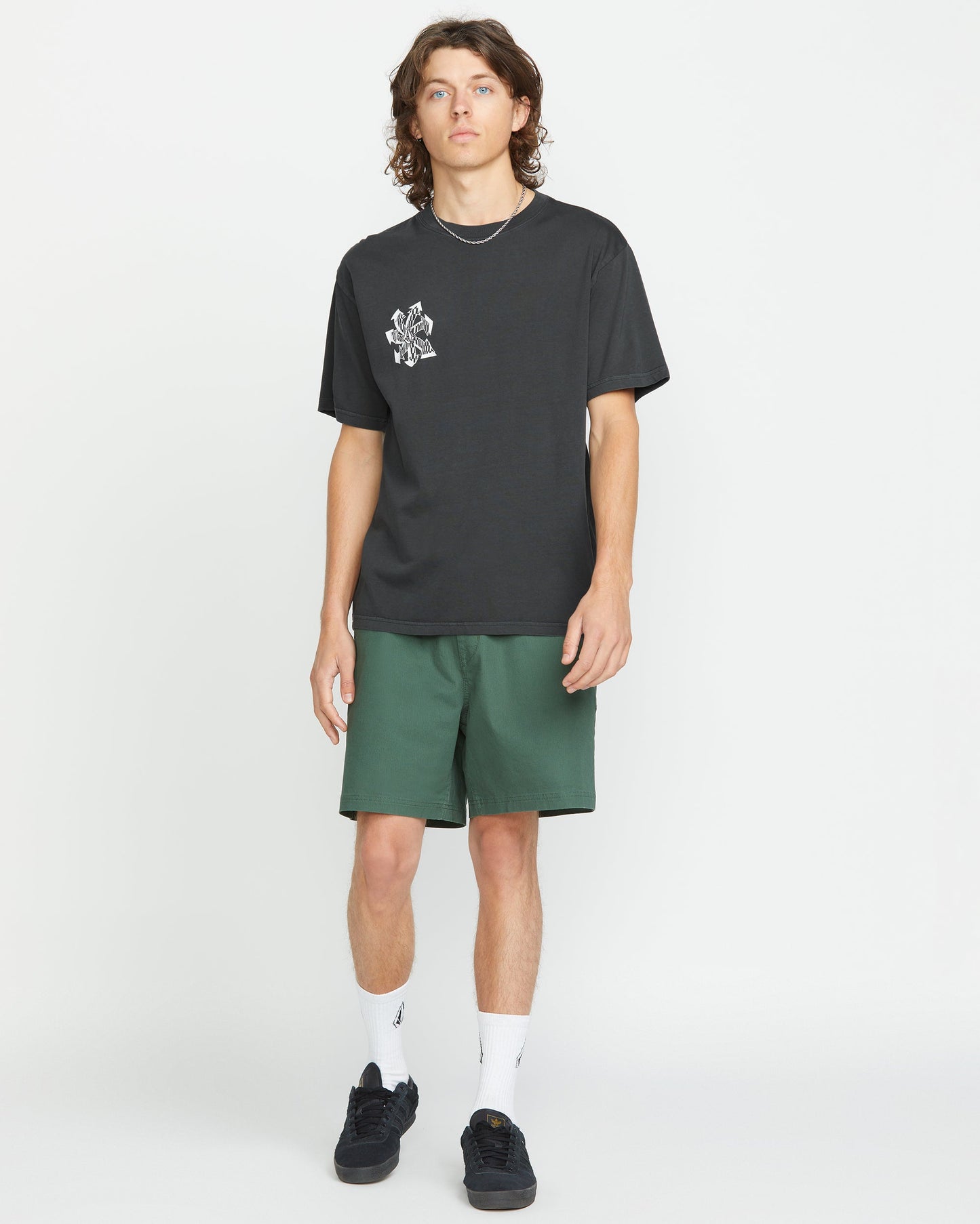 Volcom Vortex T-Shirt - STEALTH