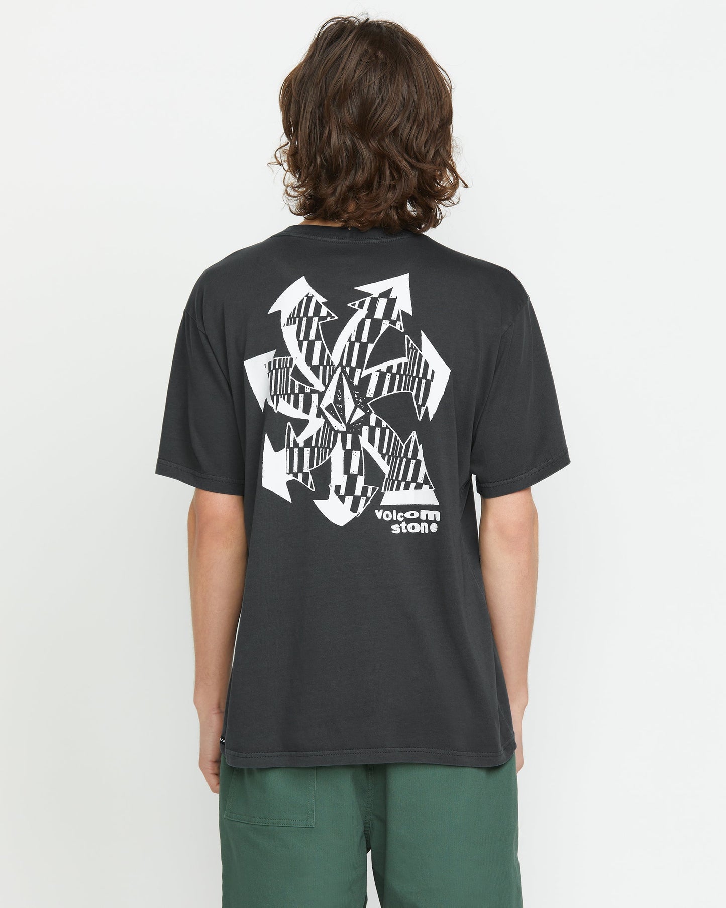 Volcom Vortex T-Shirt - STEALTH
