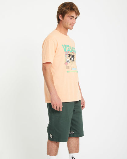 Worldly T-shirt - Pale Peach