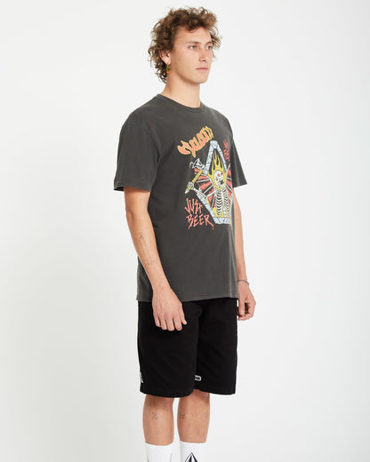 Nur Bier T-Shirt - SCHWARZ