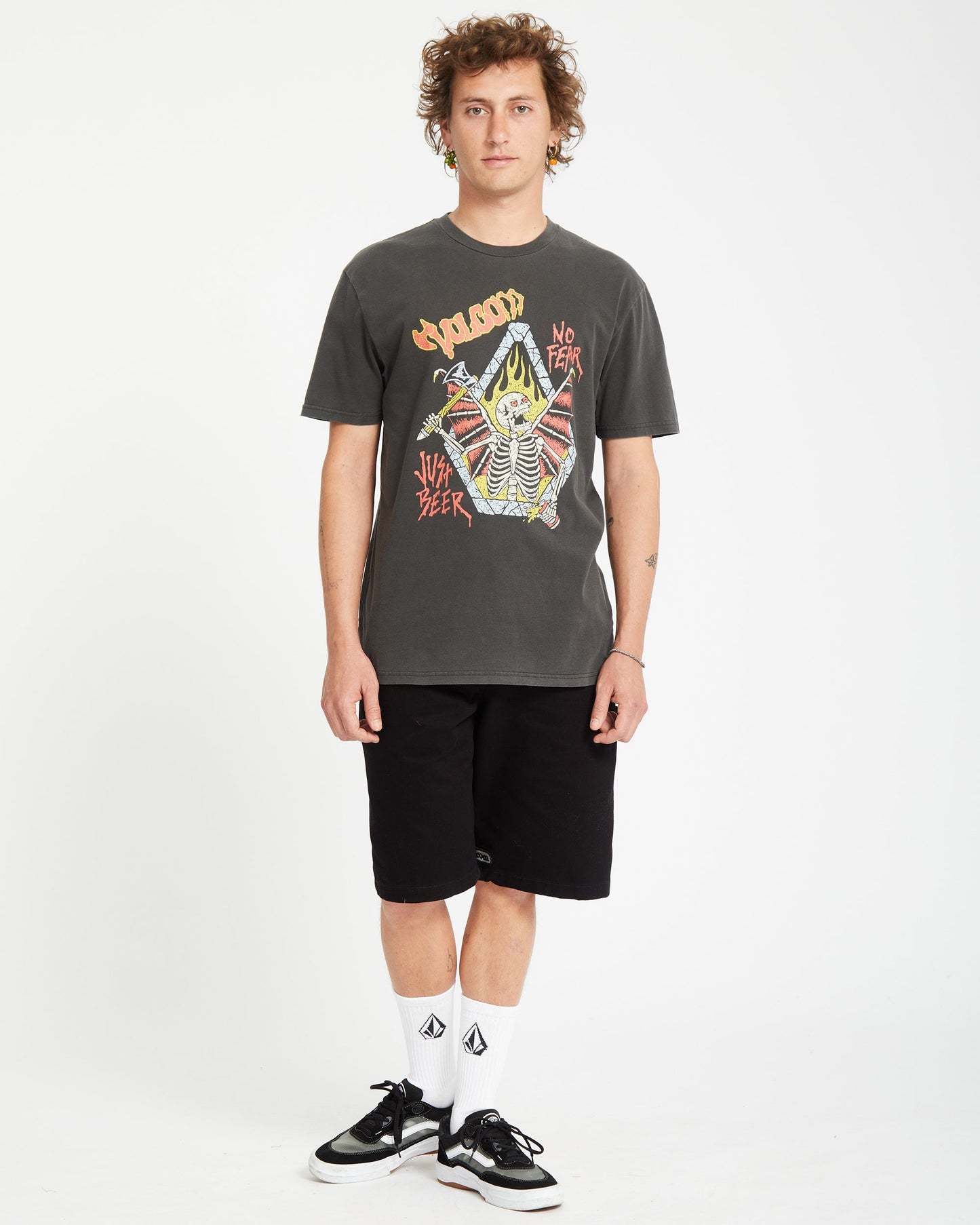 Nur Bier T-Shirt - SCHWARZ