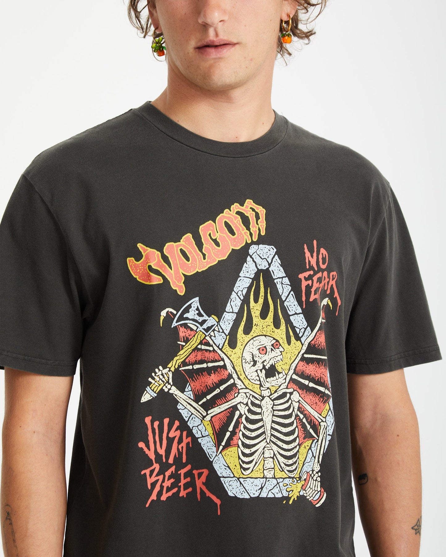 Nur Bier T-Shirt - SCHWARZ