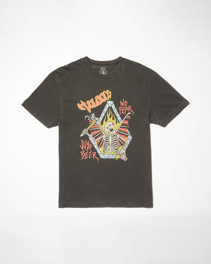 Nur Bier T-Shirt - SCHWARZ