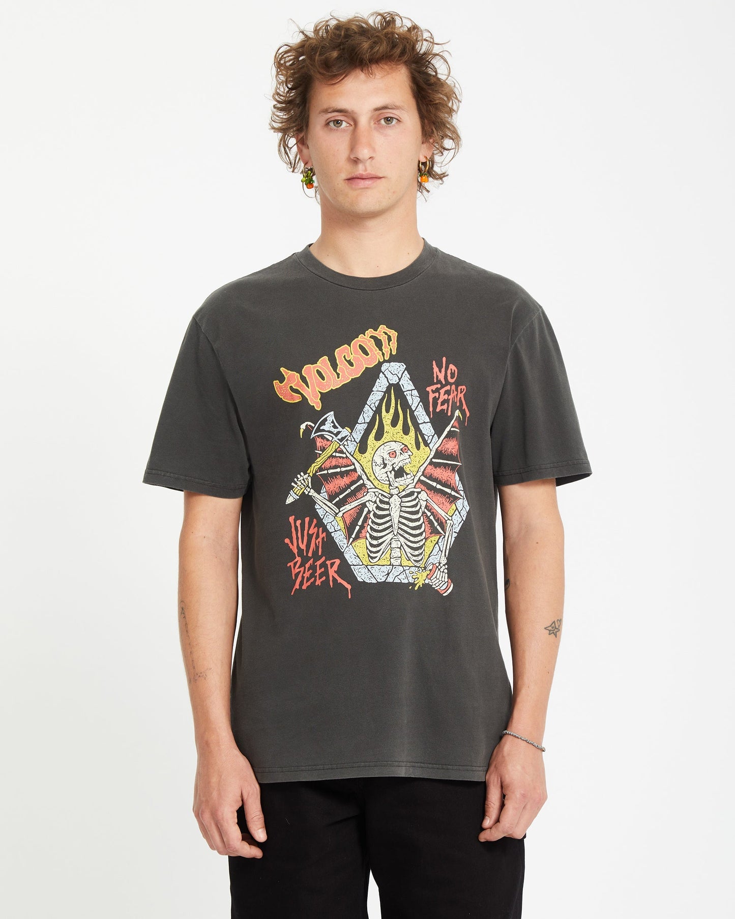 Nur Bier T-Shirt - SCHWARZ