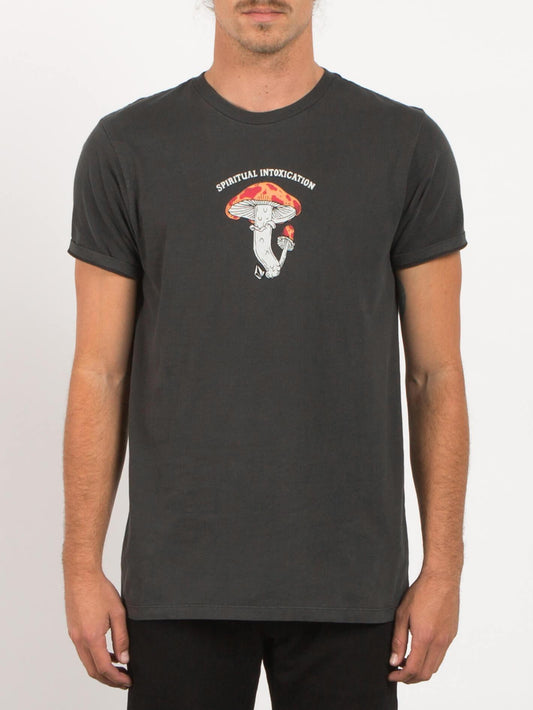 T-Shirt Manches Courtes Bust A Cap - Black