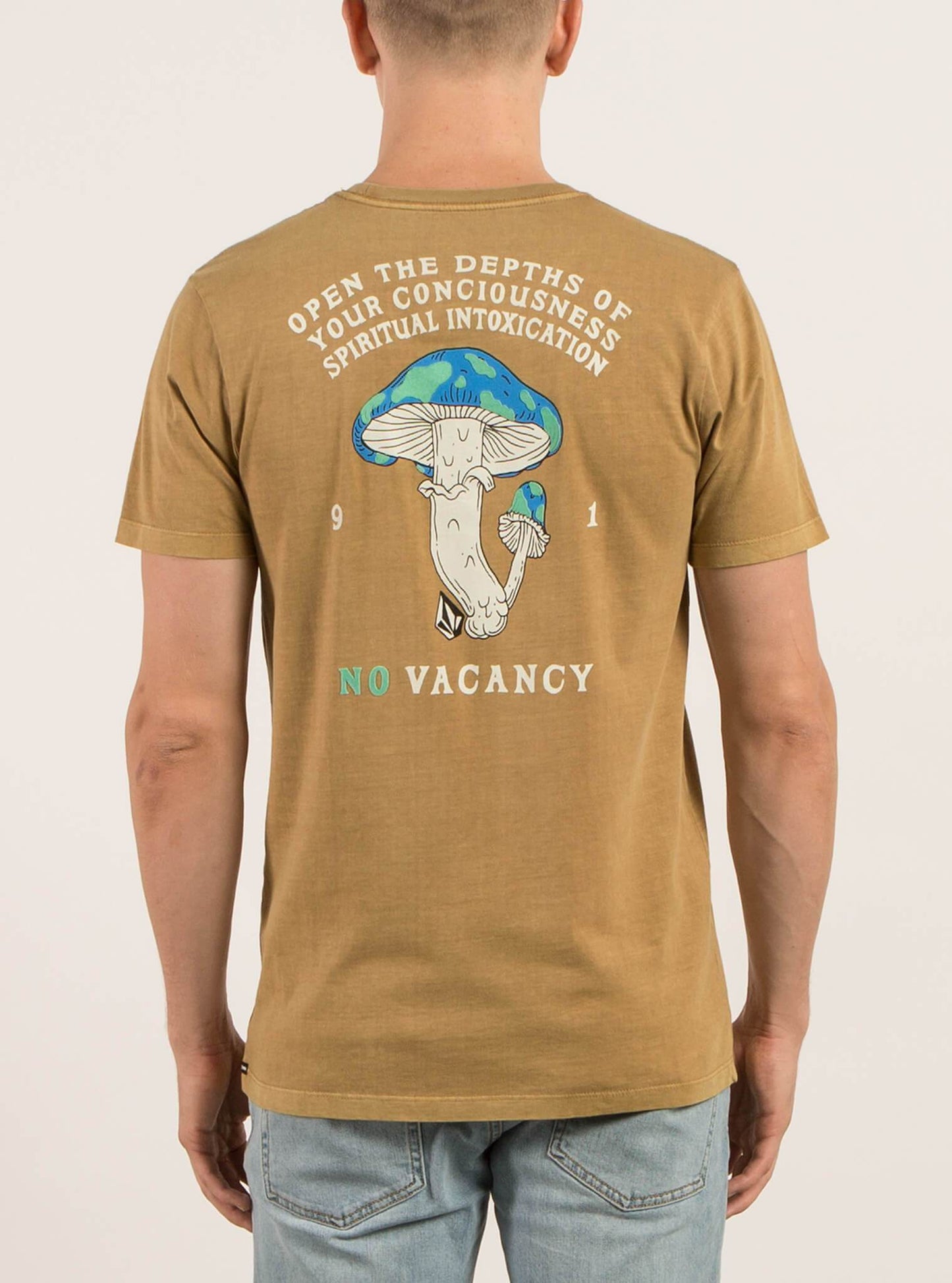 Bust A Cap Kurzarm-T-Shirt - Gebranntes Khaki