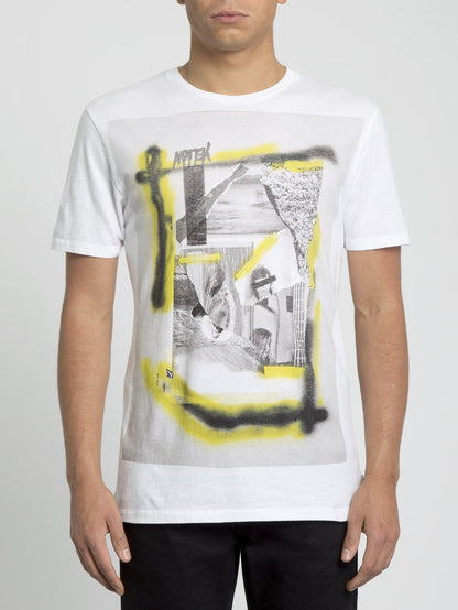 T-shirt Rollvndo - White