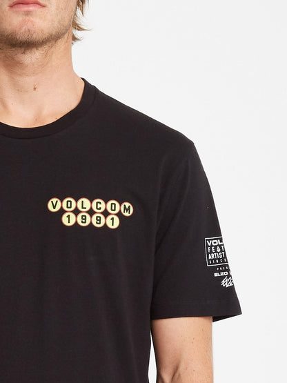 T-shirt Elzo Durt - BLACK