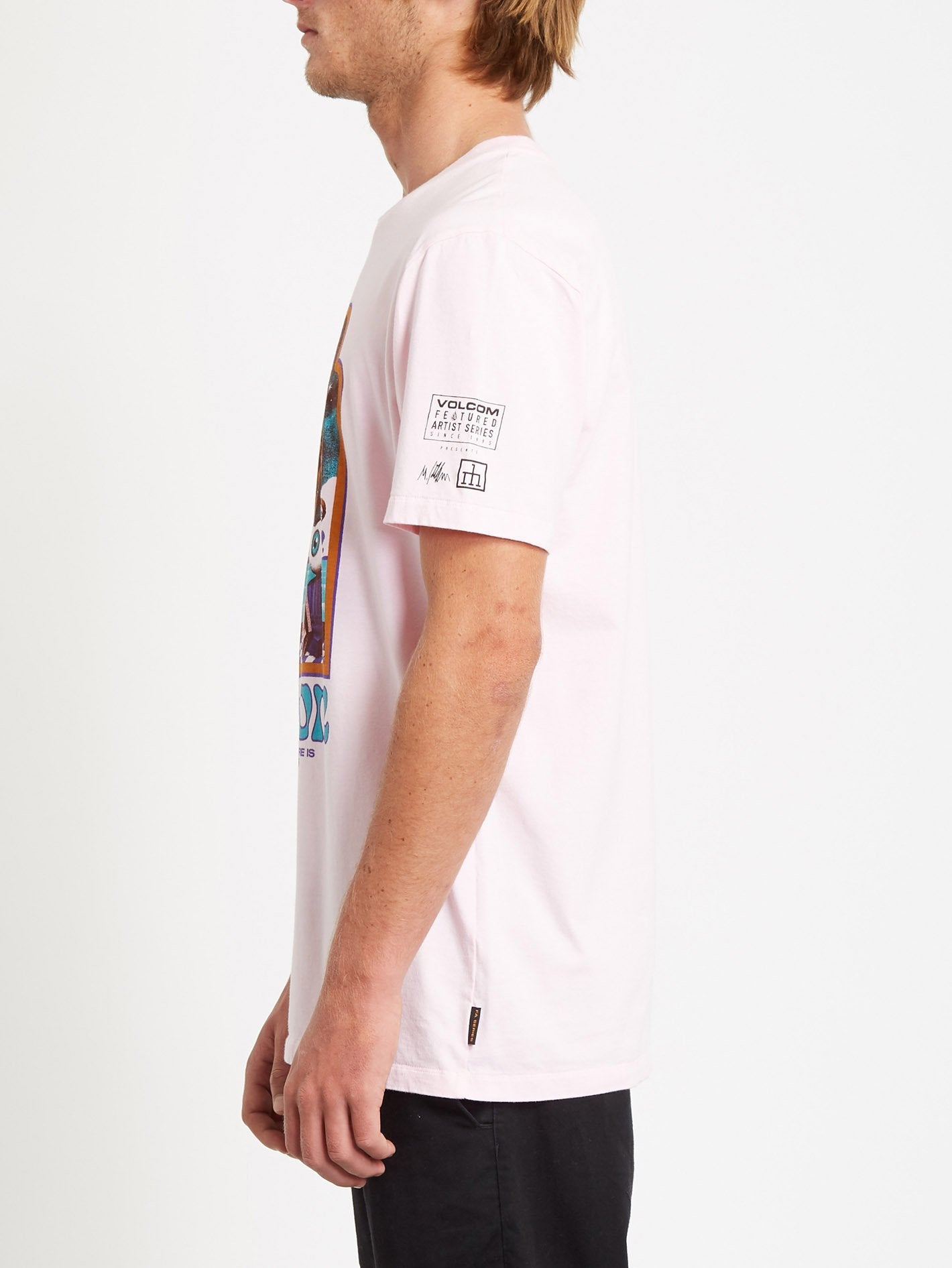 T-shirt Max Loeffler - SNOW PINK