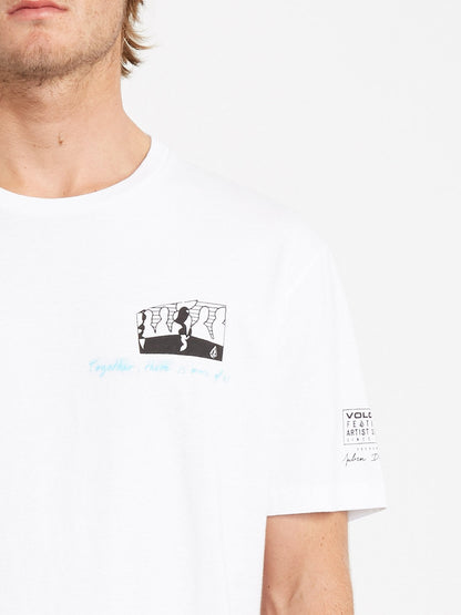 Julien Dupont T-Shirt - WEISS