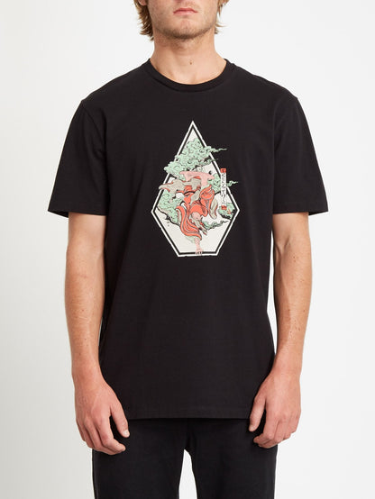 T-shirt Nozaka Skate - BLACK