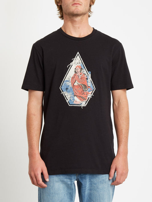 Nozaka Surf T-Shirt – SCHWARZ