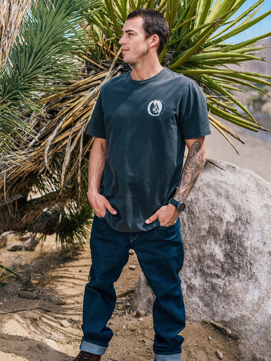 T-Shirt Stone Split - BLACK