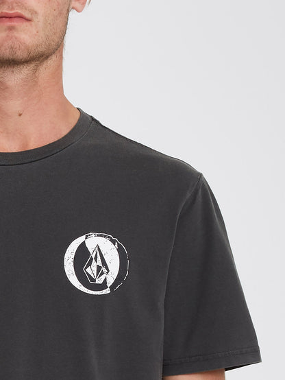Stone Split T-Shirt – SCHWARZ