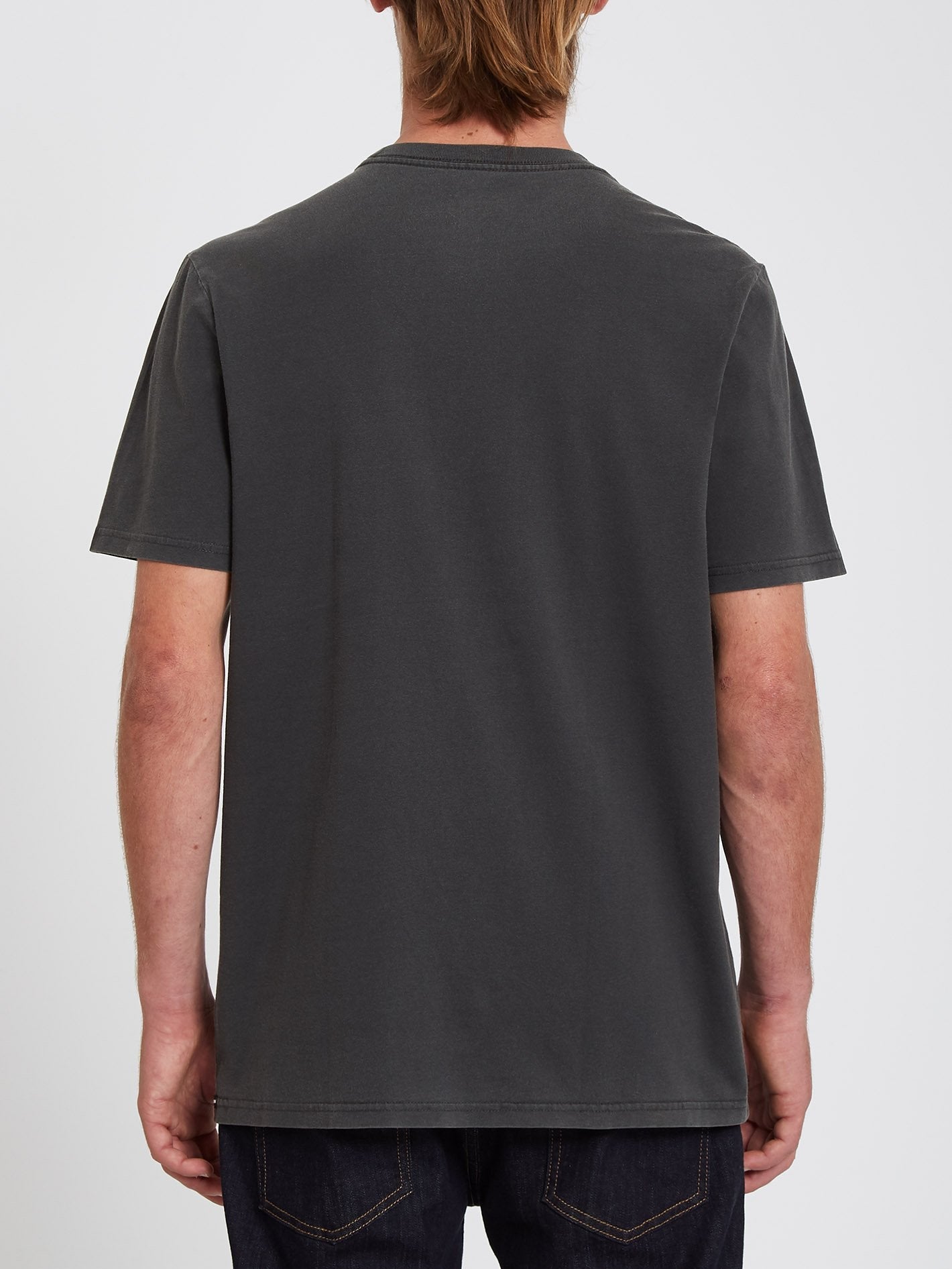 Stone Split T-Shirt – SCHWARZ
