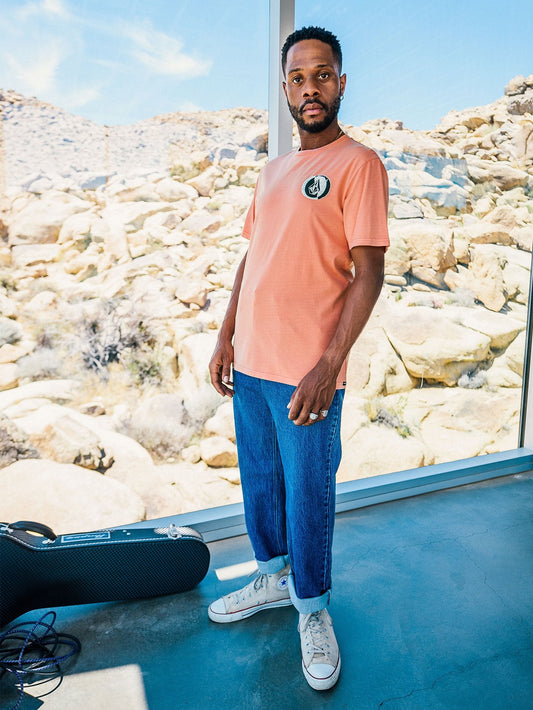 T-Shirt Stone Split - CORAL