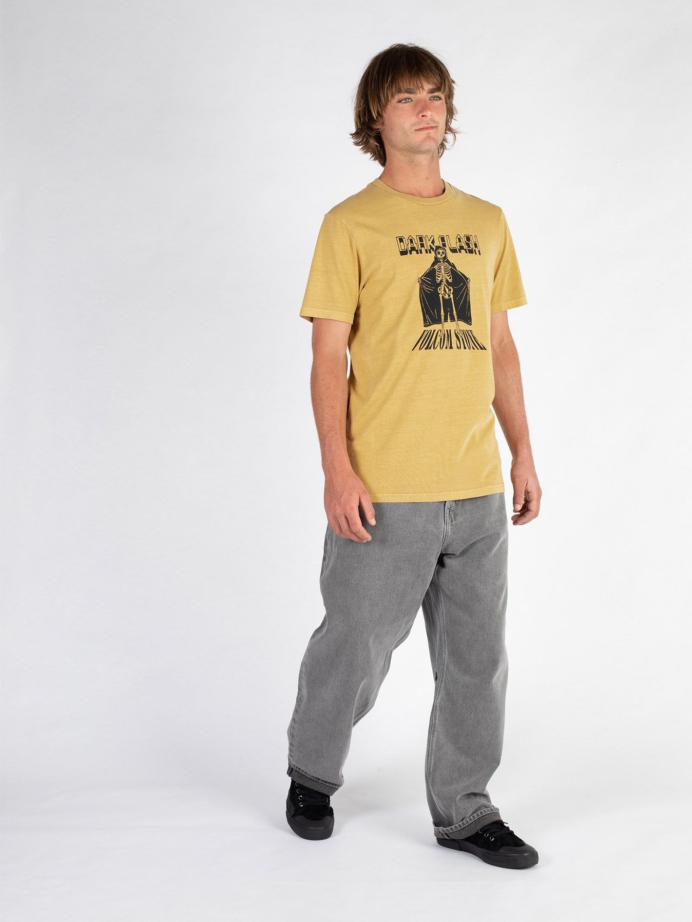 T-Shirt Dark Flash - MOSS GREEN