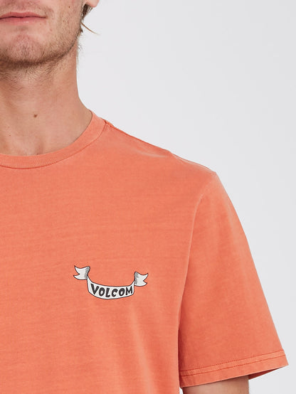 Gasp High T-Shirt - GEBRANNTES OCHRE
