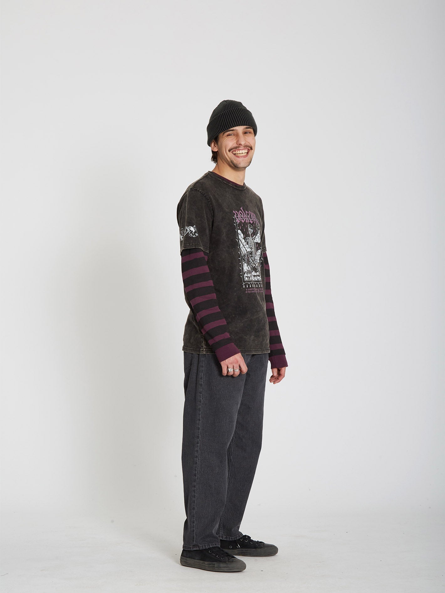 Vaderetro 1 T-Shirt - SCHWARZ