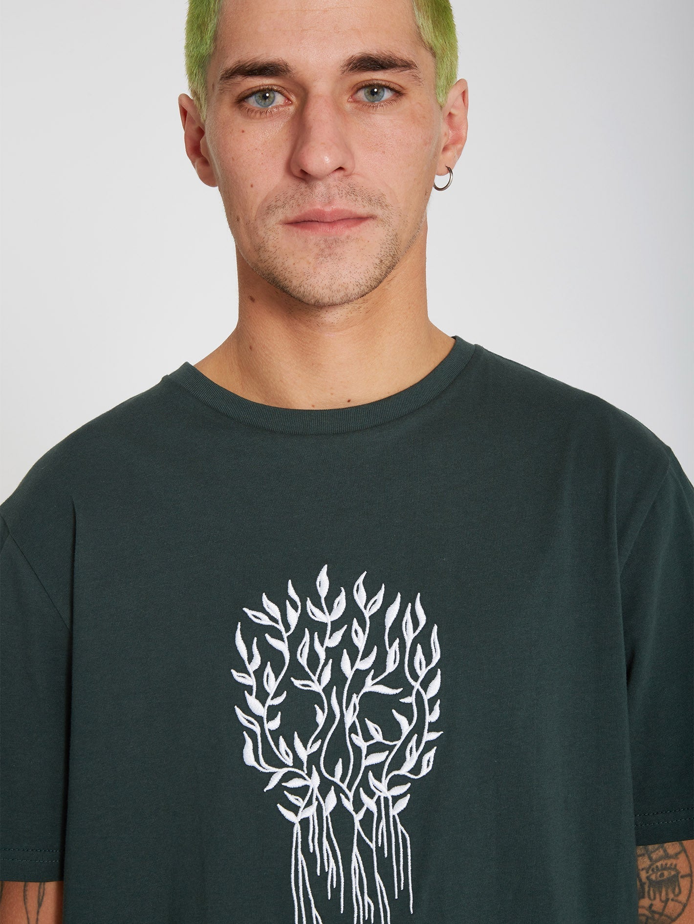 Vaderetro 2 T-Shirt – Zederngrün