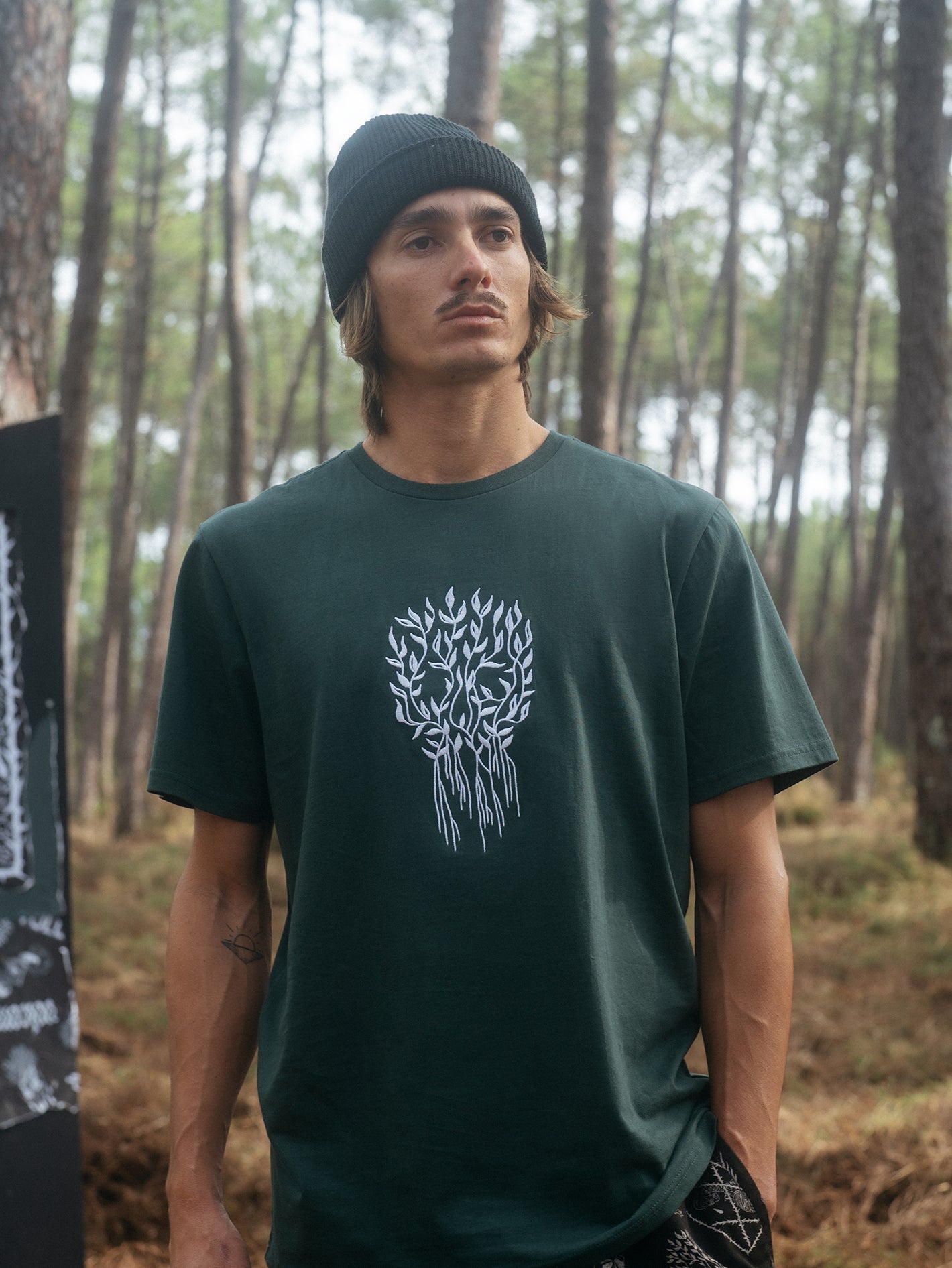 Vaderetro 2 T-Shirt – Zederngrün