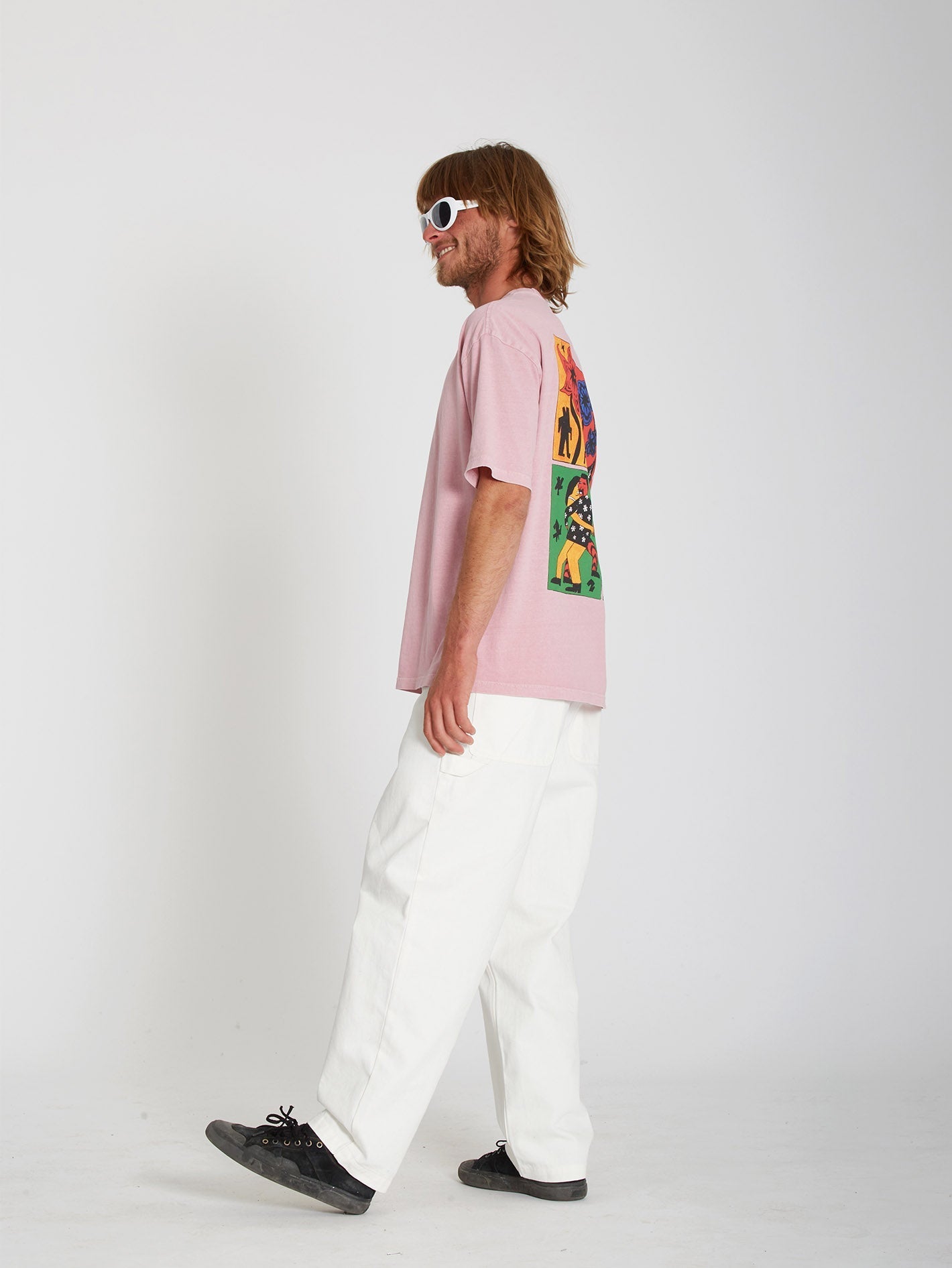 Bob Mollema 2 t-shirt - PARADISE PINK