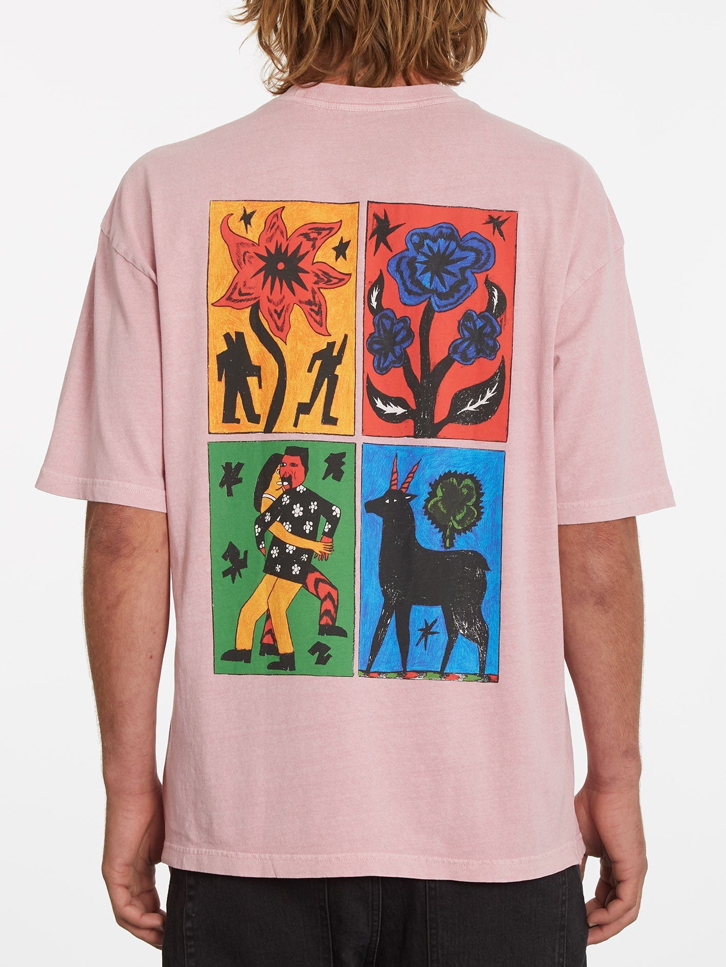 Bob Mollema 2 t-shirt - PARADISE PINK