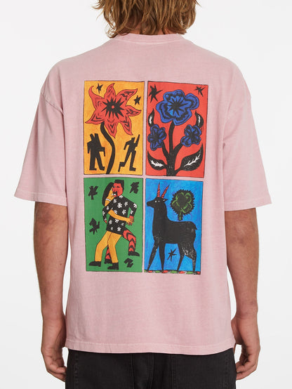 Bob Mollema 2 t-shirt - PARADISE PINK