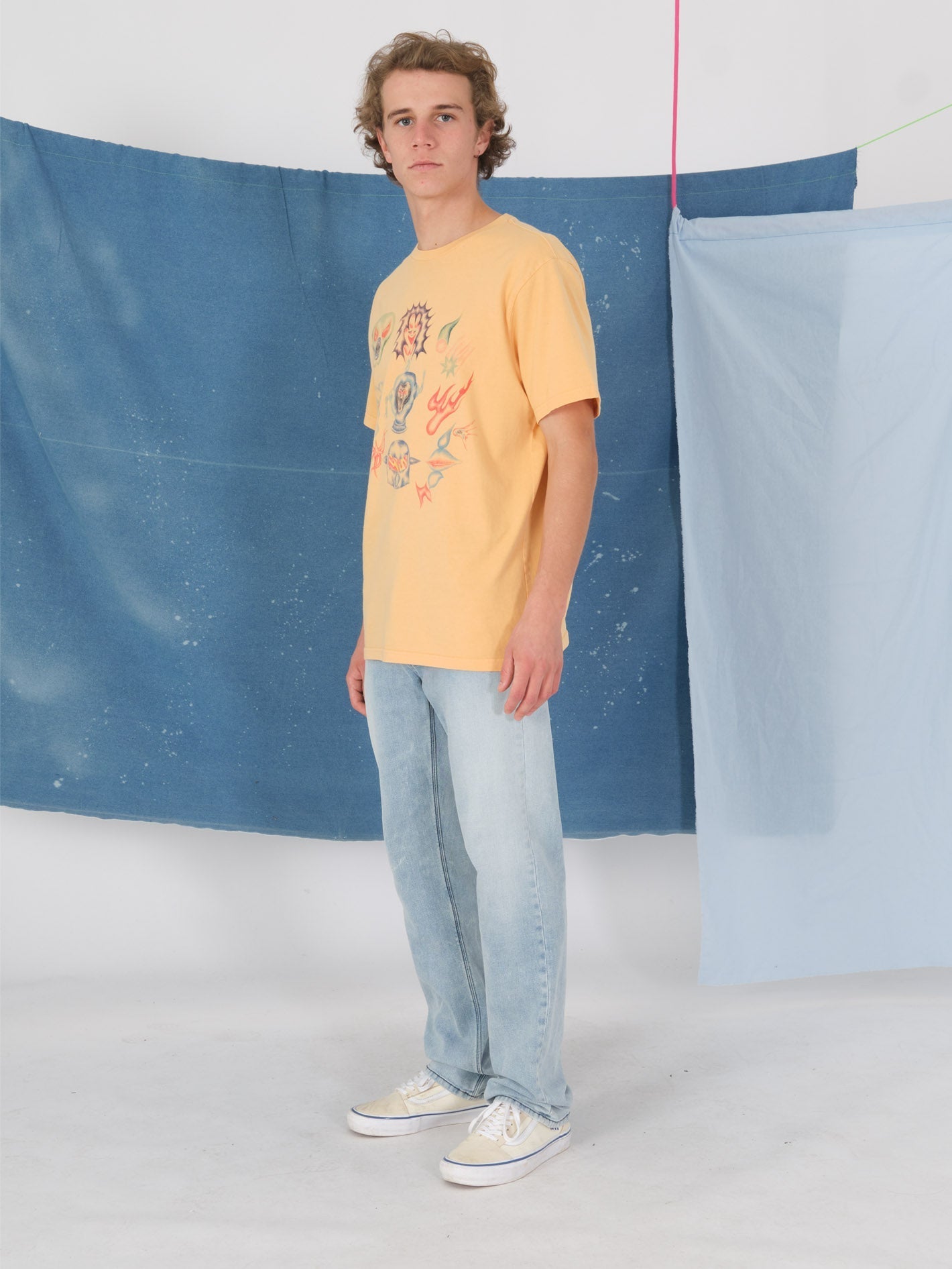T-shirt Sam Ryser - FLASH ORANGE