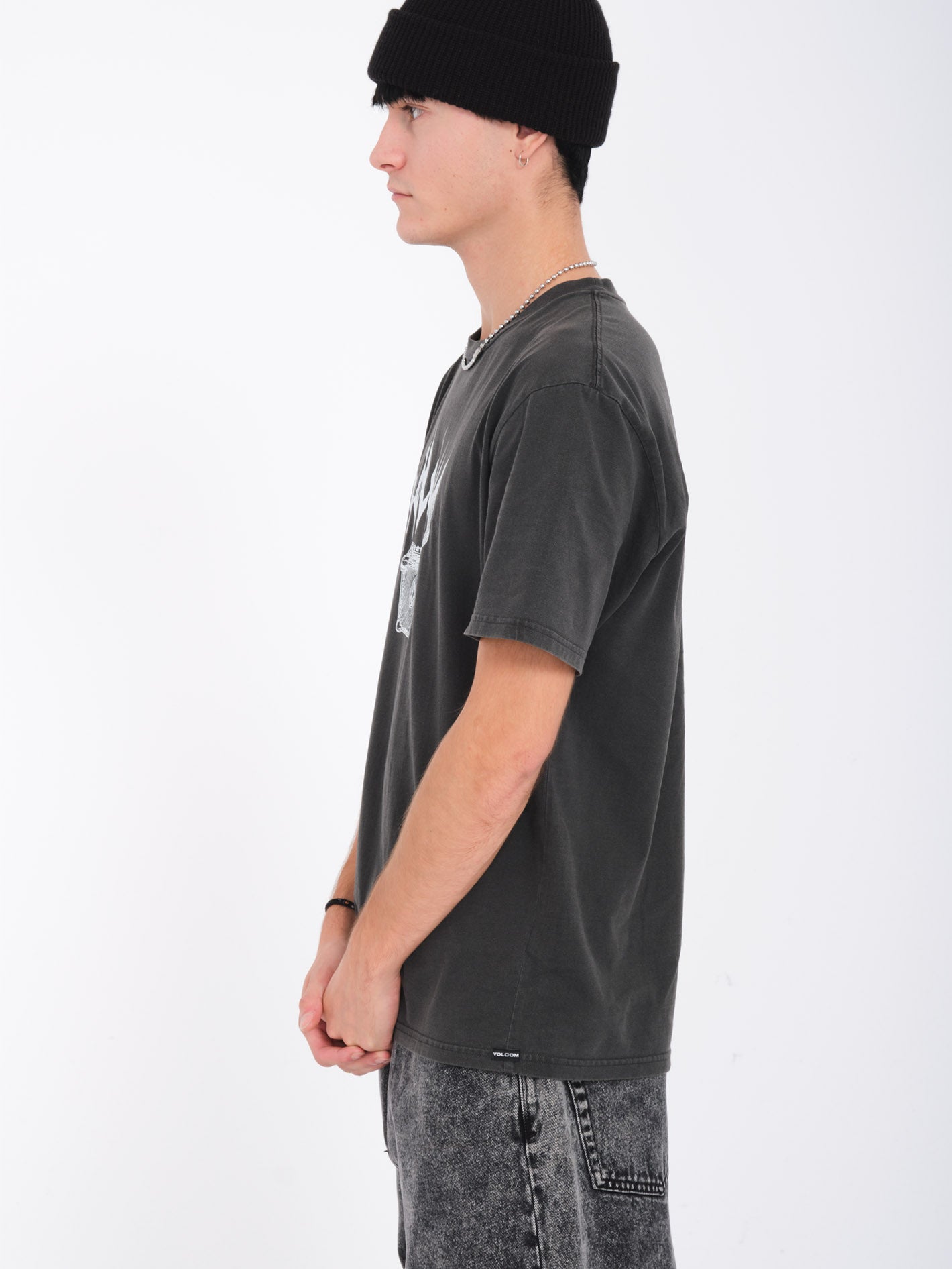 Amplified Stone T-shirt - BLACK