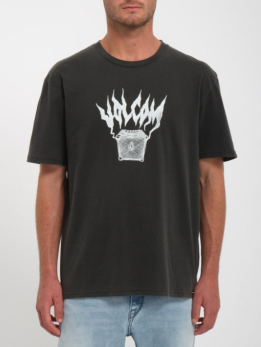 Amplified Stone T-Shirt – SCHWARZ