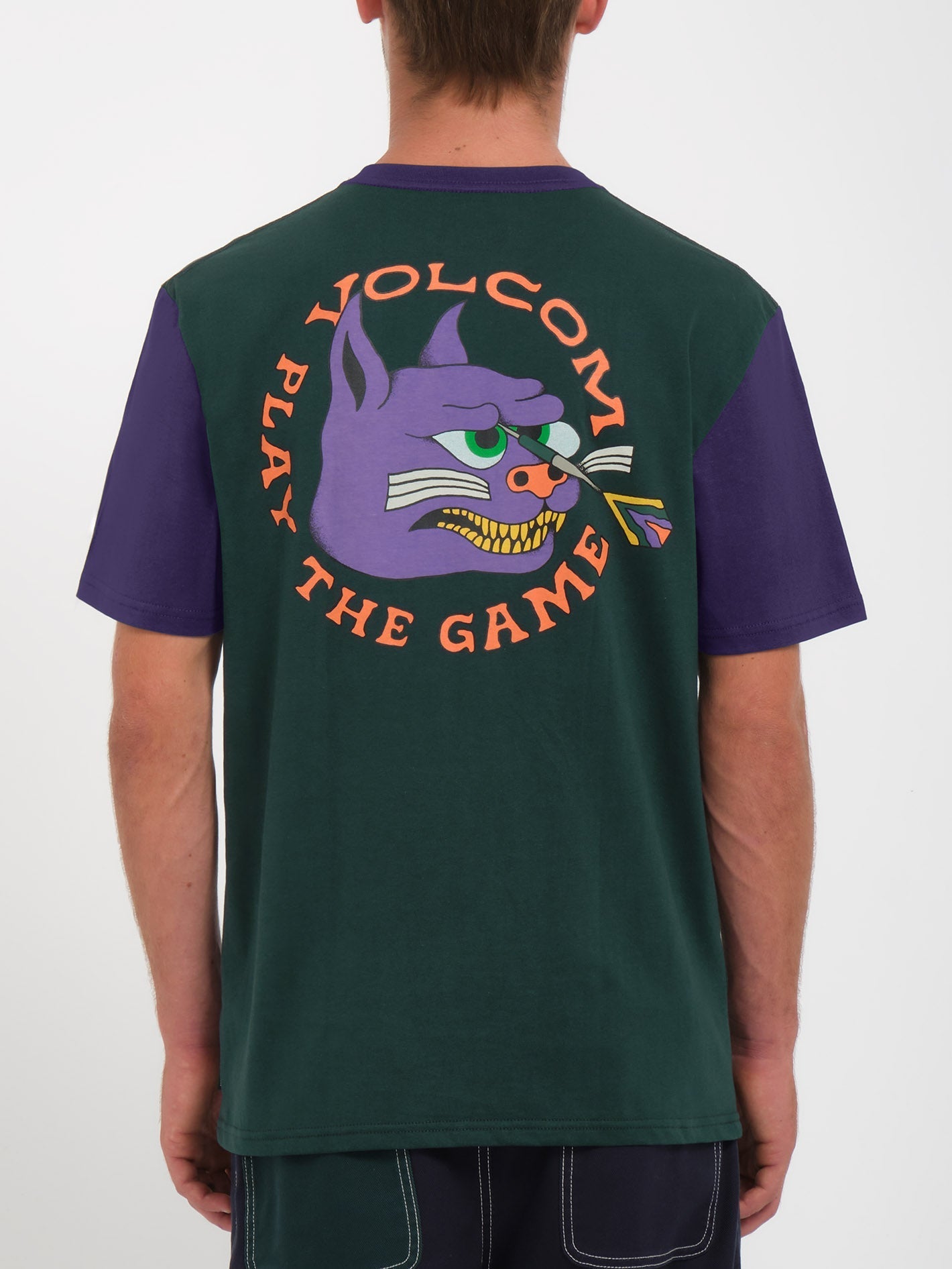 Nando Von Arb Color Block T-Shirt - PONDEROSA PINE