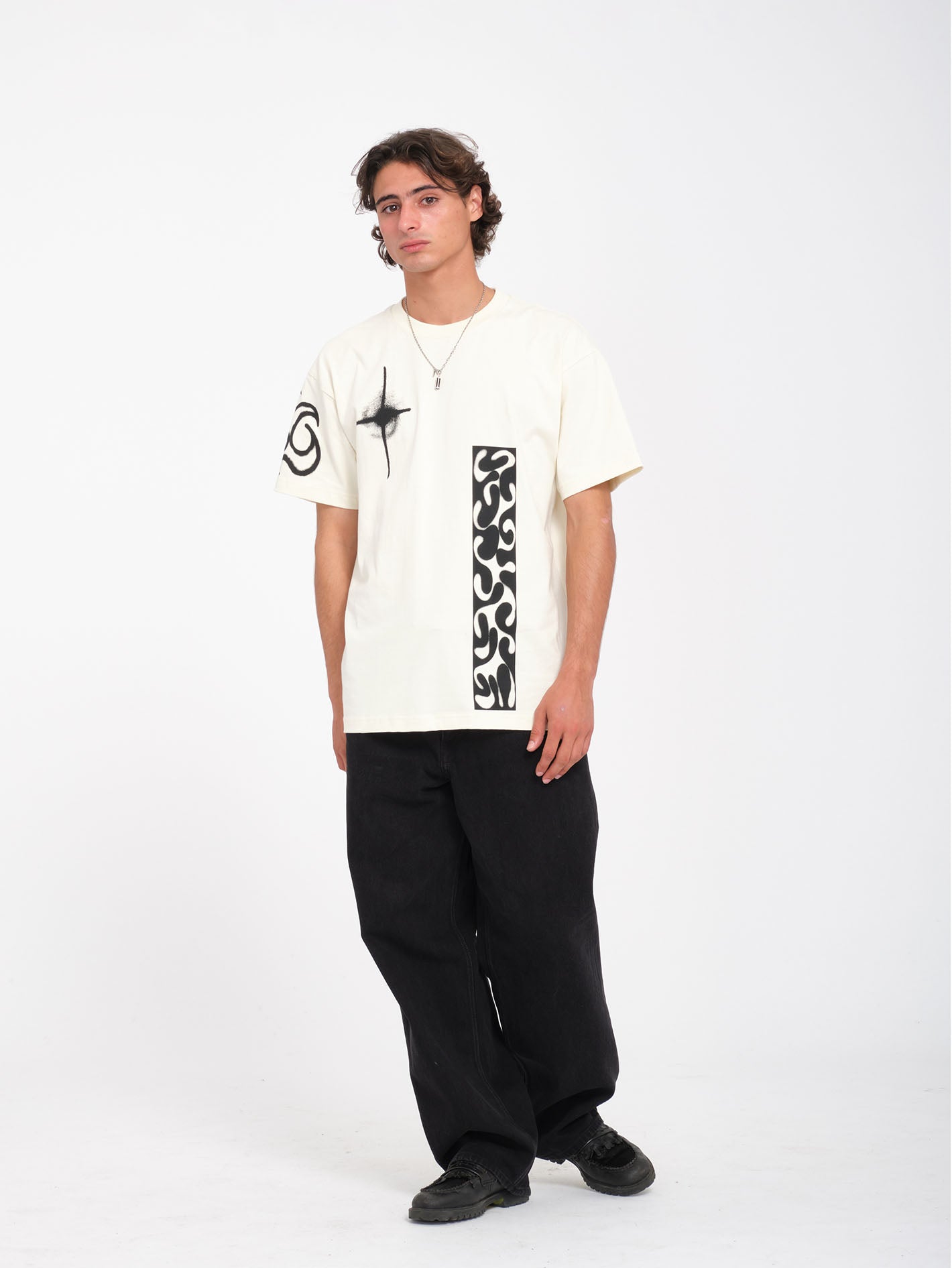 T-shirt Zephyr 1 - DIRTY WHITE